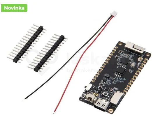 Deska LilyGO TTGO T8-C3 ESP32 T-U2T s vodiči a lištami pinů