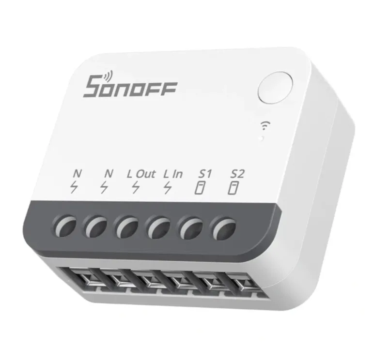 Sonoff ZBMINIR2, ZigBee mini přepínač se šesti svorkami