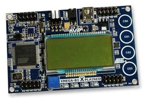 Vývojová deska ATXMEGA128B1-XPLD s displejem LCD a tlačítky