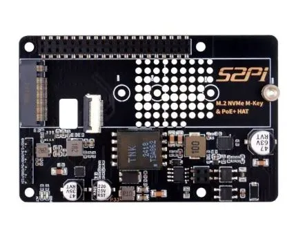 Rozšiřující deska 52Pi P33 M.2 NVMe M-Key s PoE+ pro Raspberry Pi 5