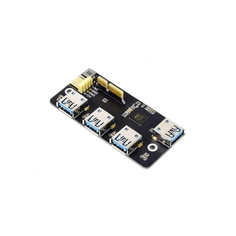 Waveshare PCIe adaptér se čtyřmi USB porty pro Raspberry Pi CM4 IO desku