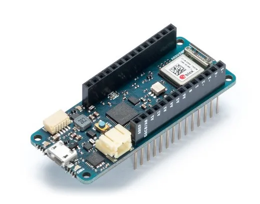 Vývojová deska Arduino MKR WiFi 1010 s konektory a kovovým modulem
