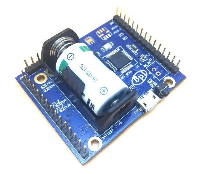 Modul Banana Pi NB-IoT s připojeným modemem Quectel BC95-SL