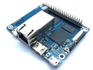 Třírozměrné zobrazení jednodeskového počítače Banana Pi P2 Zero