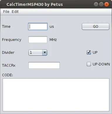 CalcTimerMSP430