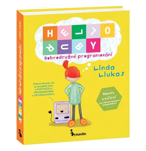 Obálka knihy Hello Ruby: dobrodružné programování, dítě u počítače