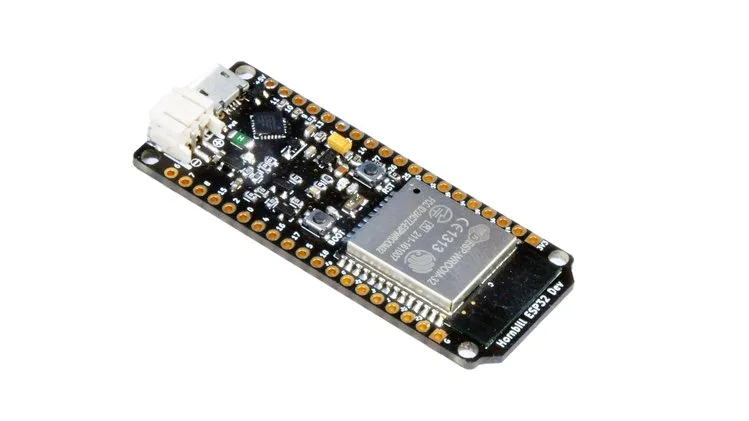 Vývojová deska Hornbill ESP32 Dev s modulem ESP-WROOM-32 a řadou pinů