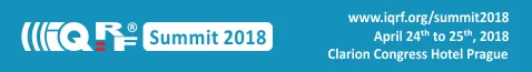 Banner IQRF Summit 2018 s termínem 24.–25. dubna a hotelem Clarion Congress Hotel Prague