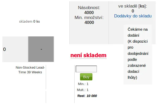 Celosvětový nedostatek pasivních součástek – rozbor, vysvětlení situace