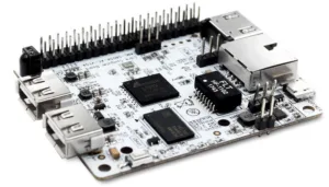 Jednodeskový počítač Libre Computer La Frite s USB porty a 40pinovým konektorem
