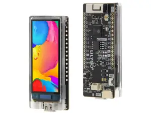 Vývojová deska LilyGo s ESP32, AMOLED displejem a konektory
