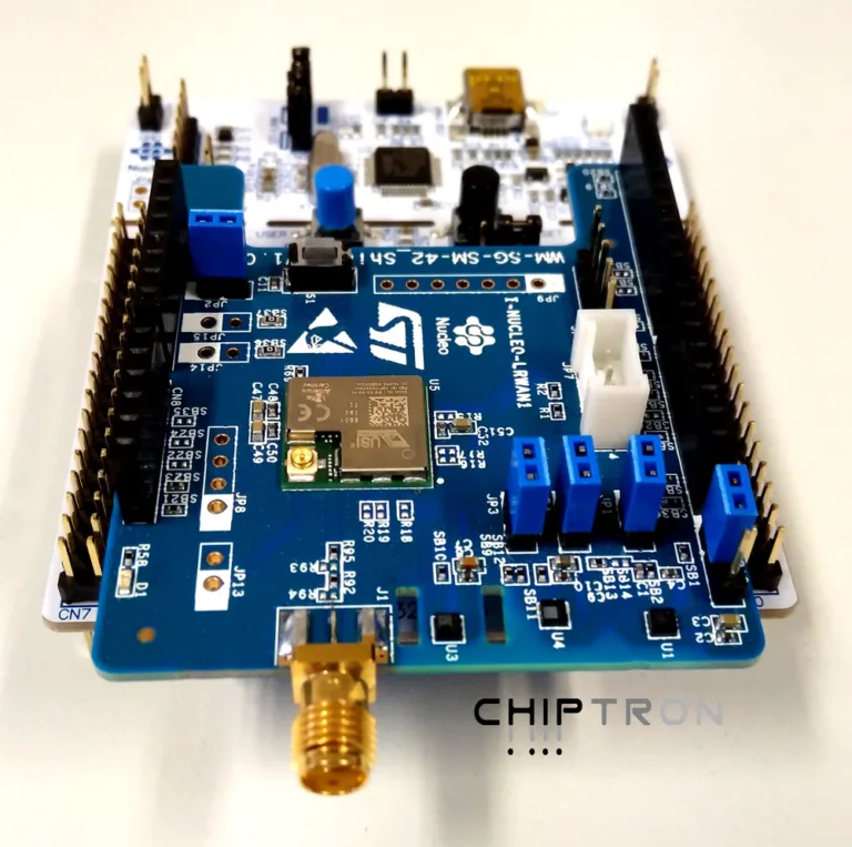 Vývojová senzorová deska STM32L073 Nucleo s LoRa shieldem