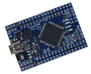 Modrá deska Meduino Mega2560 Pro Mini s mikrokontrolérem ATmega2560