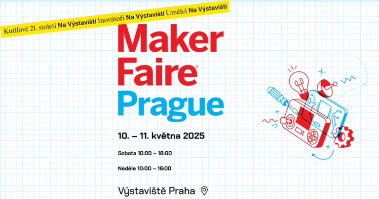 Na výstavu Maker Faire Praha s CHIPTRON.CZ zdarma