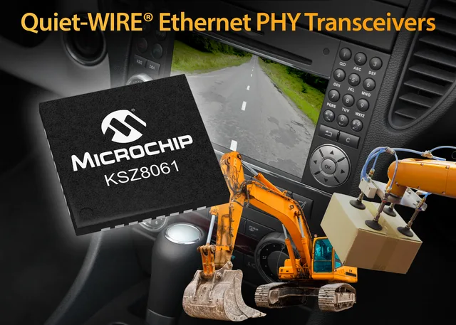 Řešení Ethernet Microchipu