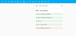 Dashboard Home Assistantu zobrazuje nové známky Kláry načtené z Bakalářů