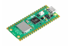 Vývojová deska Raspberry Pi Pico 2 W s konektorem USB a bezdrátovým modulem