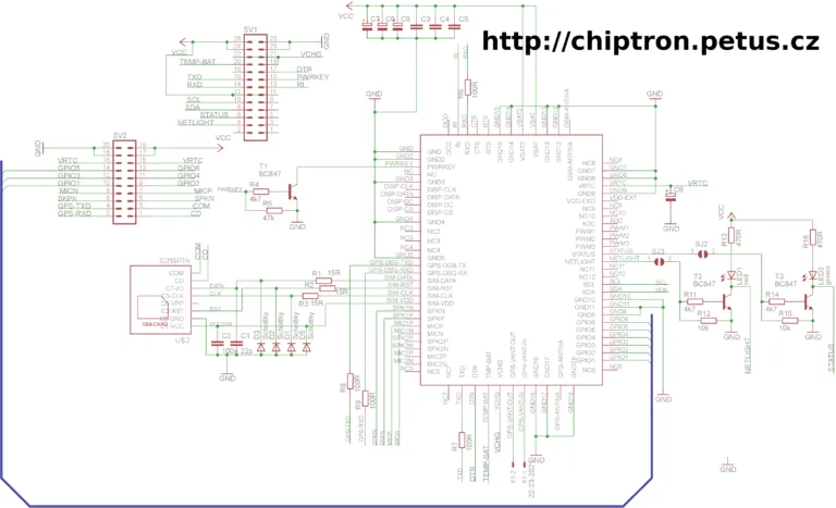 SIM908 – development board