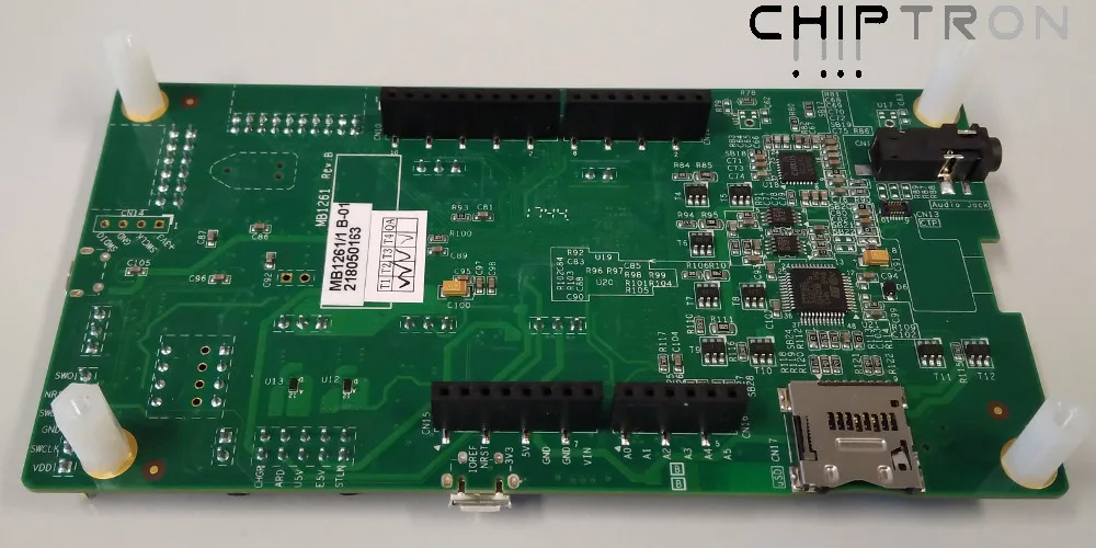 Vývojová deska STM32 P-L496G-CELL02 s LTE modulem a konektory