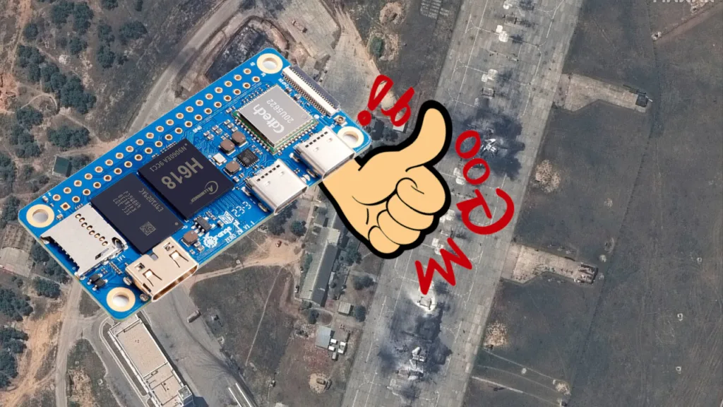Zničení desítek strategických letadel způsobil Orange Pi Zero 2W