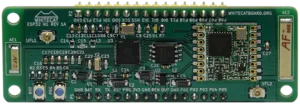 Zelená vývojová deska Whitecat ESP32 N1 s konektory po okrajích