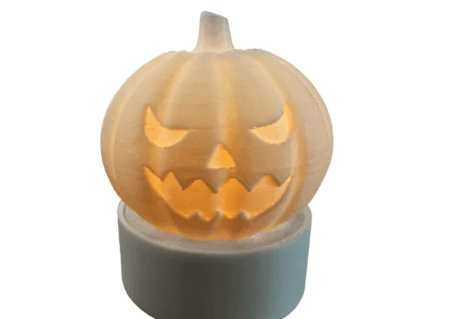 LED Dýně Halloween 3D (stavebnice)