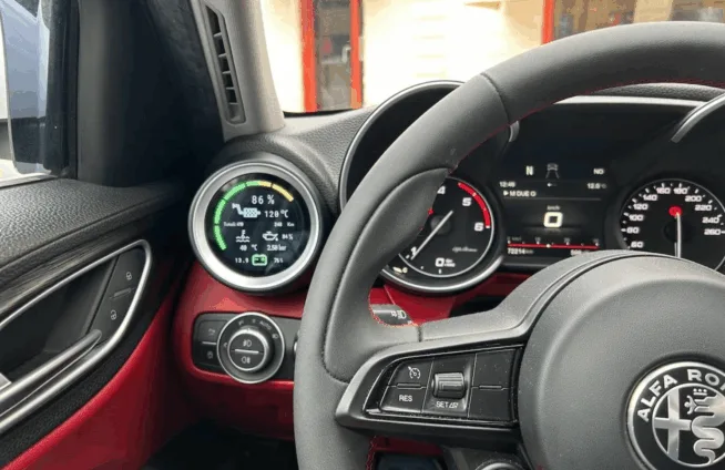 Informační displej pro Alfa Romeo