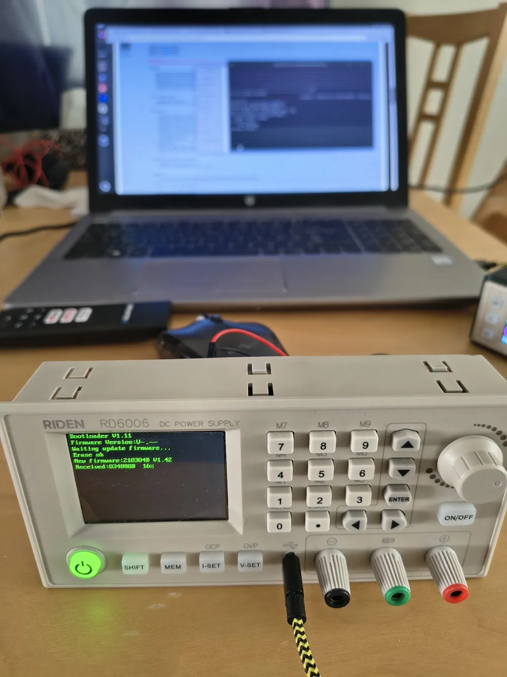 Oprava zdroje Riden RD6006