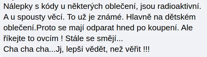 Dezinformace nebo spíše lež
