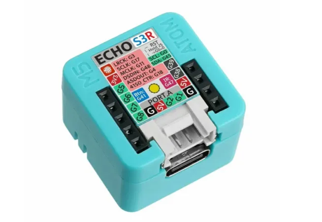 Atom EchoS3R - programovatelný reproduktor - ESP32 - M5Stack C126-ECHO