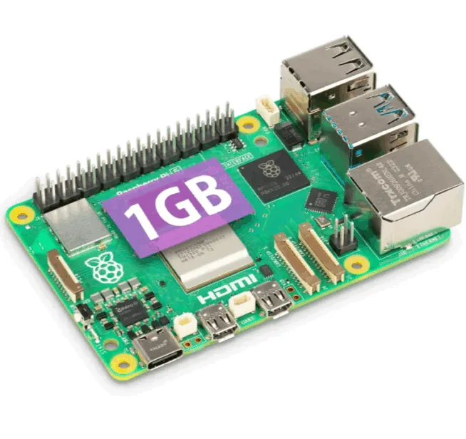 Raspberry Pi 5 - 1GB RAM