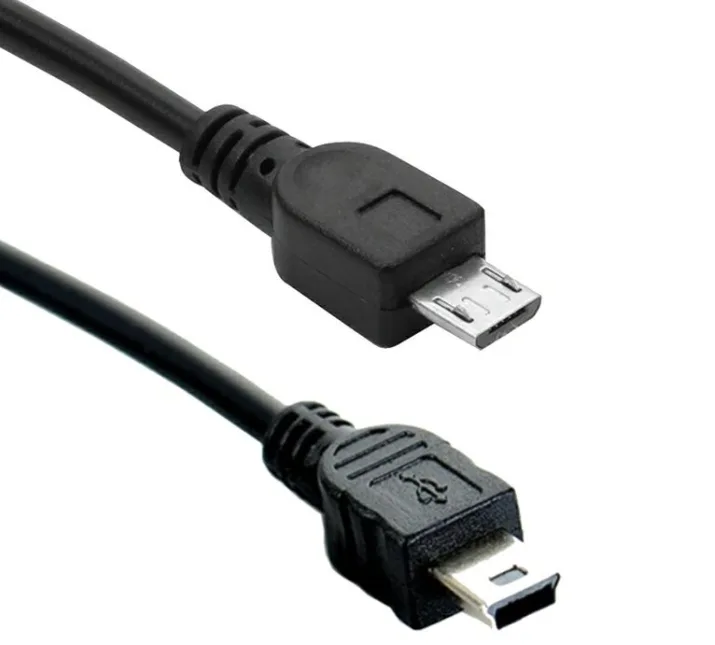 microUSB a miniUSB