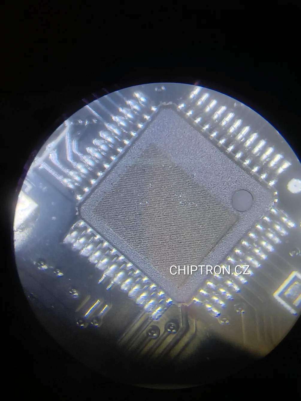 Odstranění značení součástky