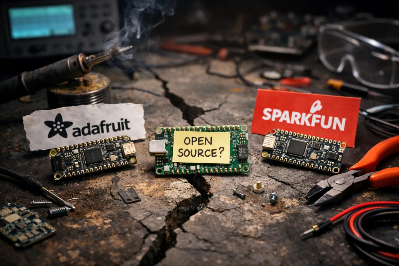 Kámoši jak hrom už nejsou Adafruit a SparkFun