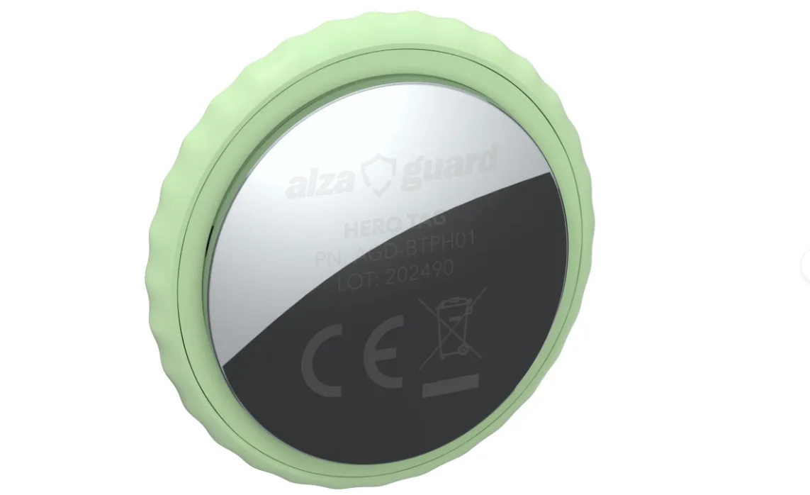 AlzaGuard Premium Hero Tag with FindMy zelený