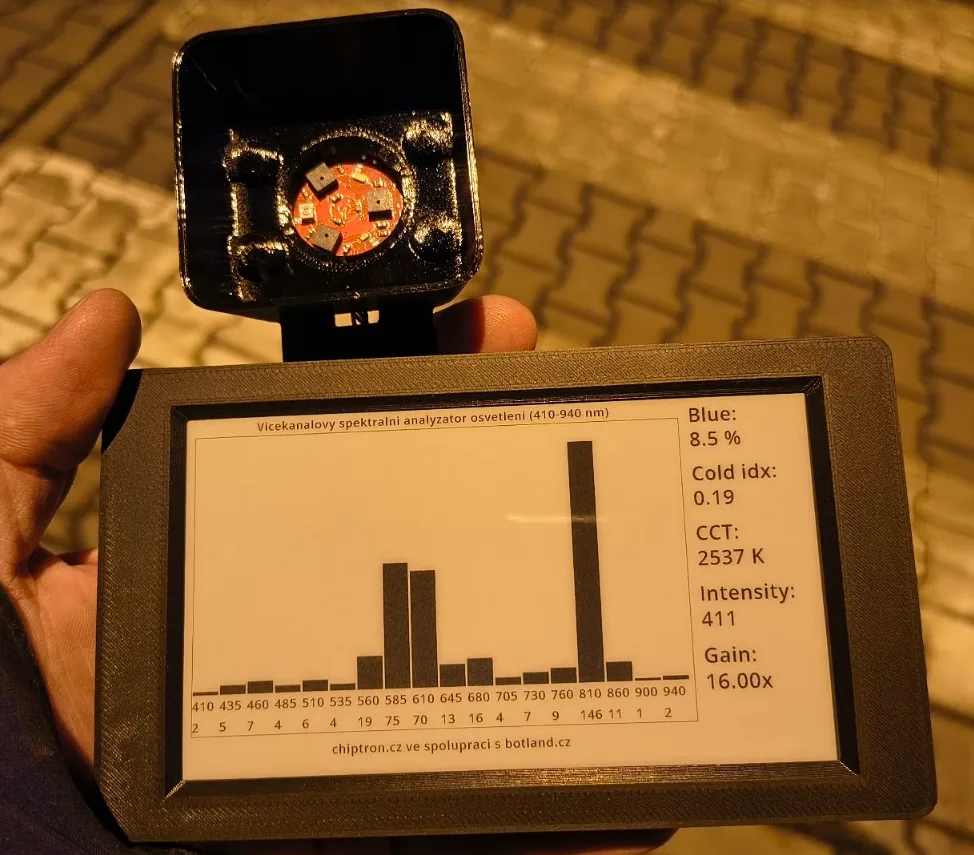 Spektrum sodíkové výbojky