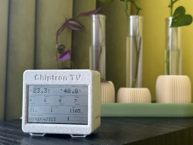 Hotový projekt domácího měření kvality vzduchu s podporou Home Assistant