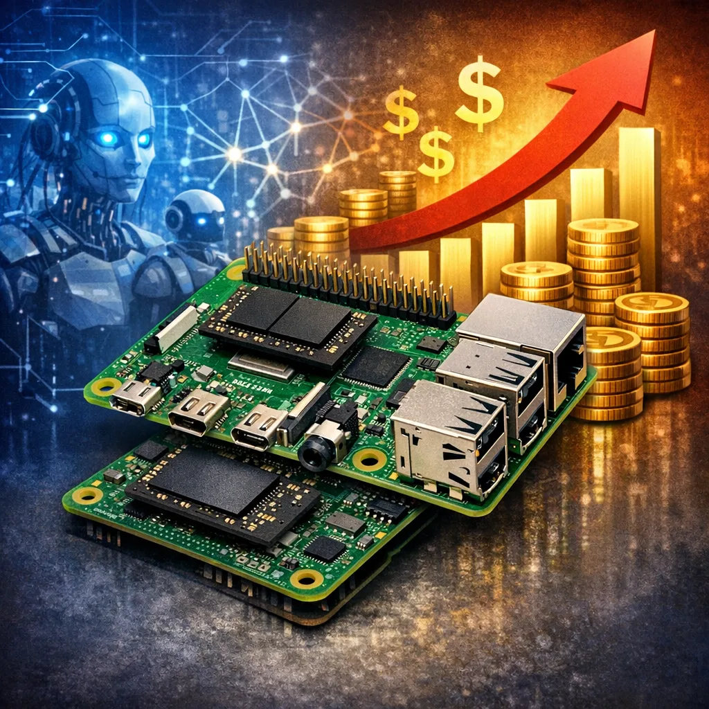 Raspberry Pi 4 dostává nečekanou hardwarovou úpravu: podpora dvou paměťových čipů jako reakce na dráhu RAM způsobenou boomem AI