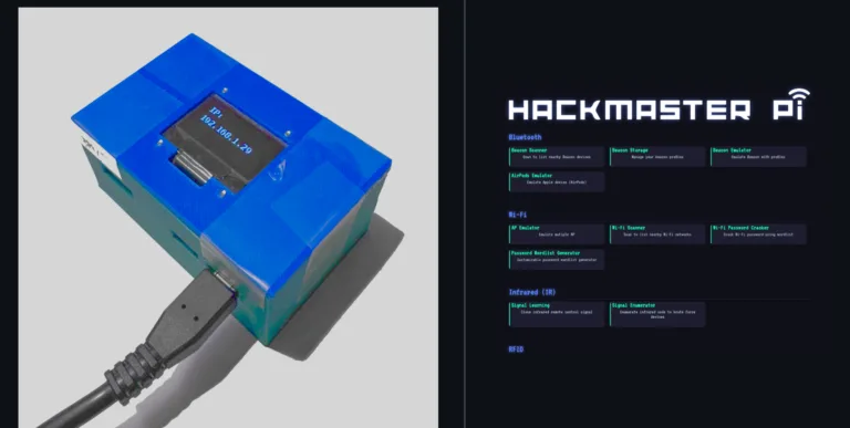 HackMaster Pi: kapesní nástroj pro testování (nejen) IoT bezpečnosti