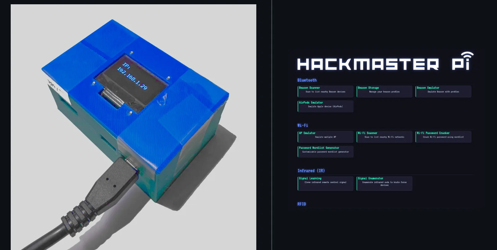 Hackmaster Map HackMaster Pi: kapesní nástroj pro testování (nejen) IoT bezpečnosti ...