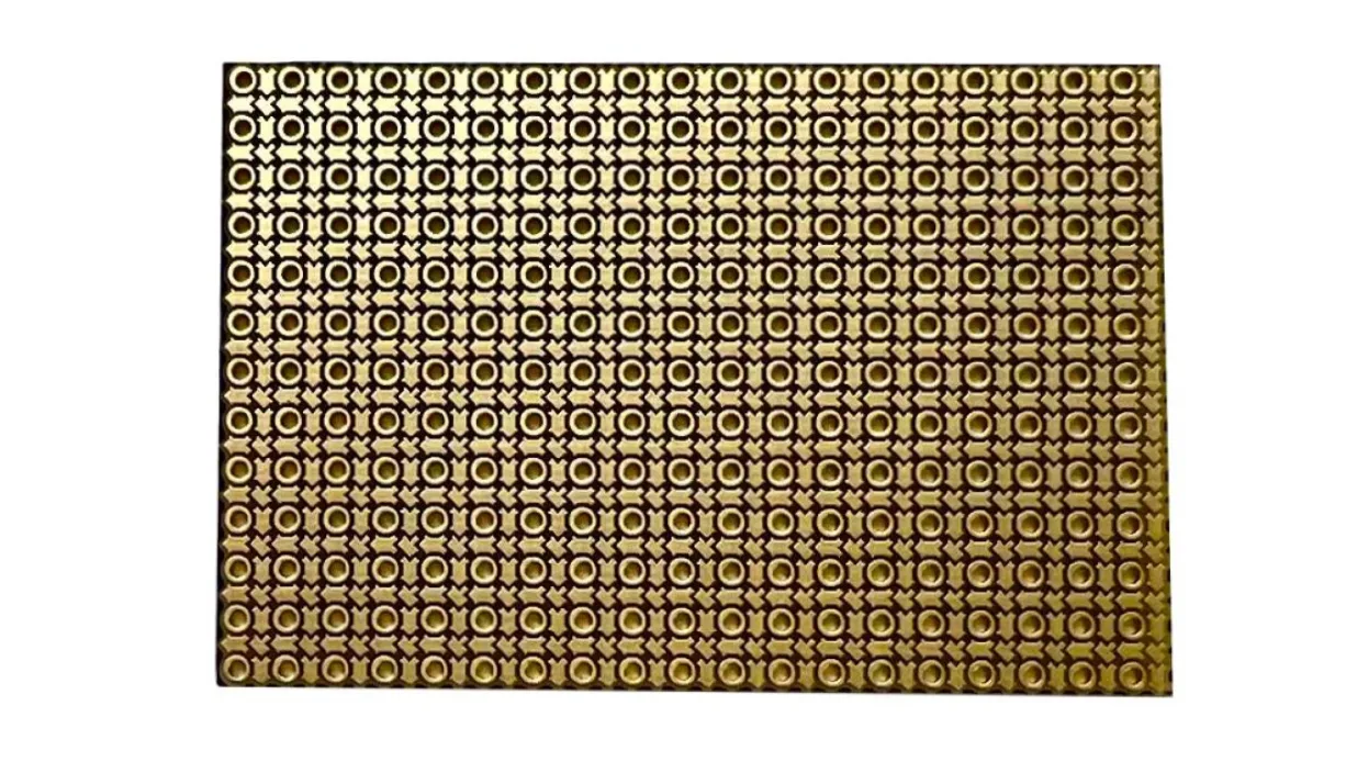 Prototypová univerzální deska 50x30mm oboustranná (1.27mm/2.54mm, SMD/THT)