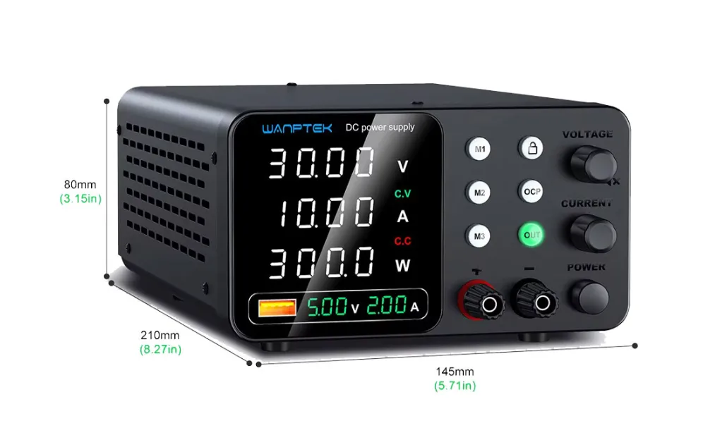 Laboratorní zdroj Wanptek TPS-C3010 30V 10A