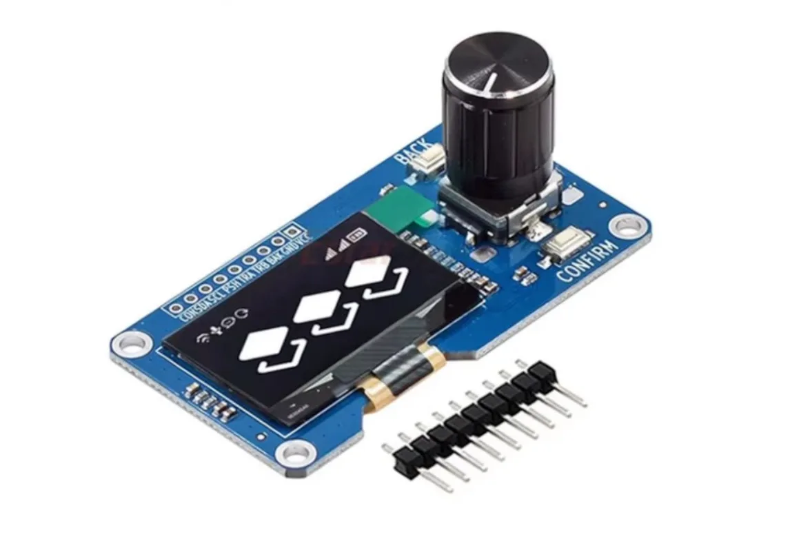 OLED 1.3" modul s EC11 enkodérem a tlačítky