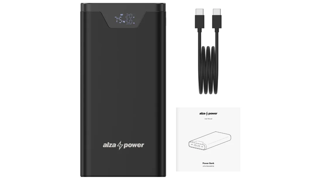 AlzaPower Magma 40000mAh Power Delivery (100W)
