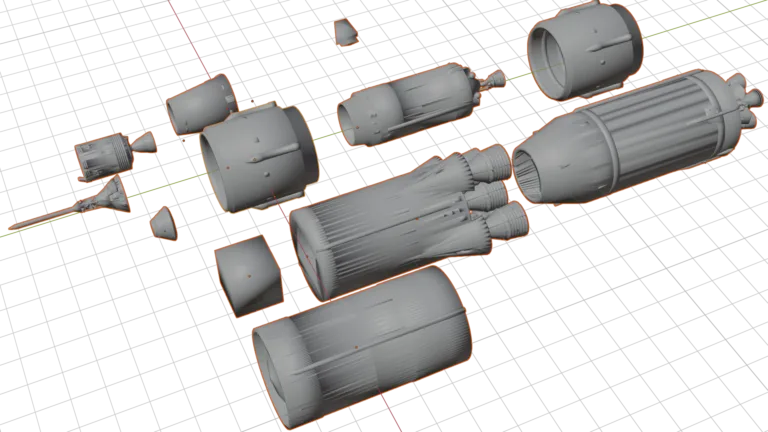 NASA 3D tisk: stovky vesmírných modelů zdarma ke stažení
