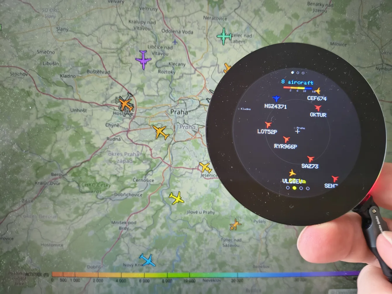 Radar letadel