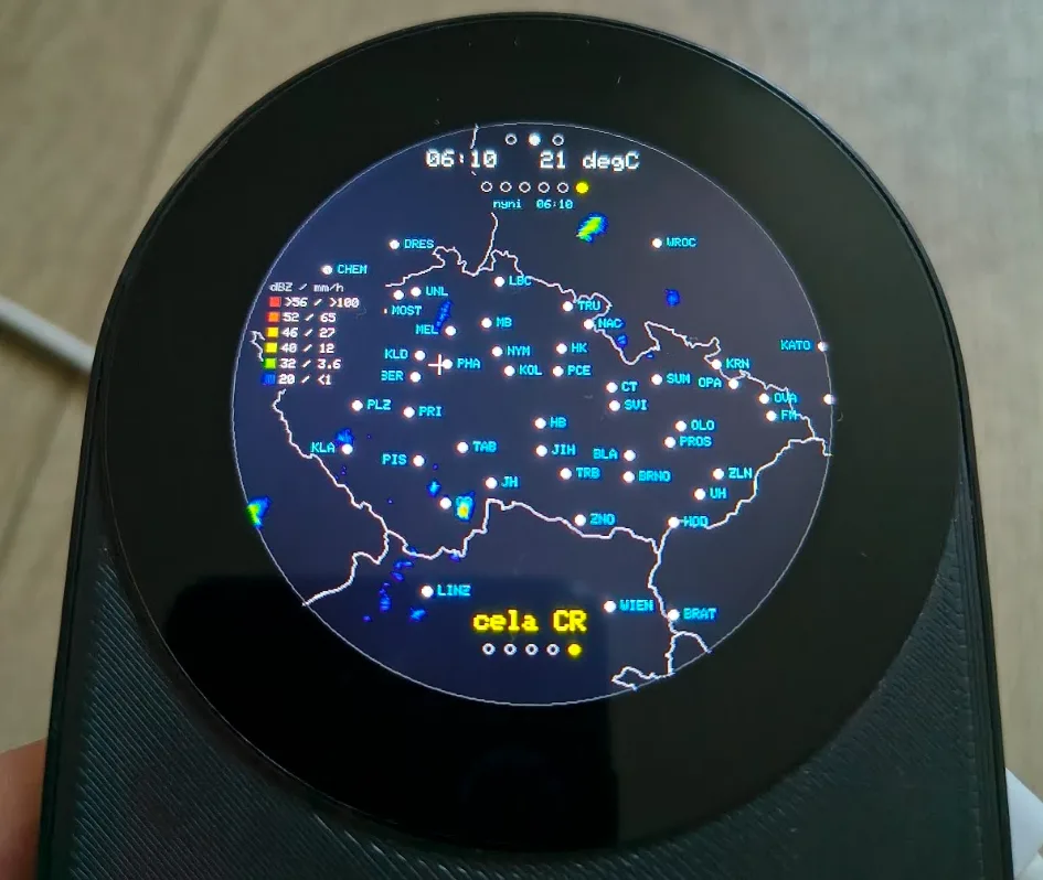 Mapový podklad pro největší rozsah