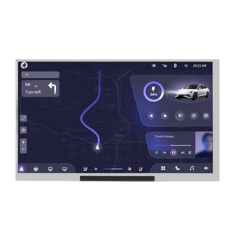 Waveshare 7" IPS integrovatelný displej, 1024 × 600, HDMI, bez dotyku - RPishop.cz