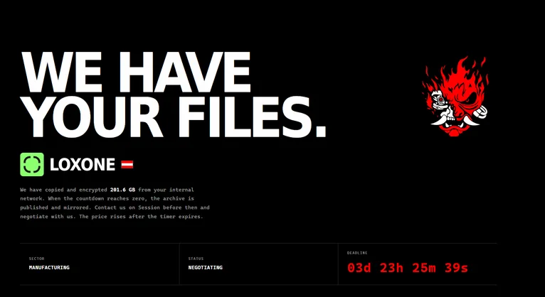 Hackeři napadli Loxone: co uniklo a co je v bezpečí